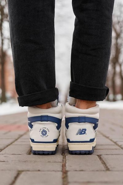 New Balance 650 Hight White Blue Fur 10085-45 фото