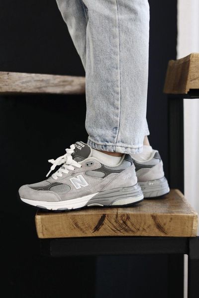 New Balance 993 Grey White 3735-41 фото