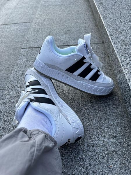 Adidas Adimatic White Black Grey 9284-36 фото