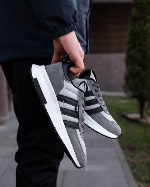 Adidas Retropy F2 Grey Black 11696-40 фото