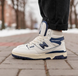 New Balance 650 Hight White Blue Fur 10085-45 фото 1