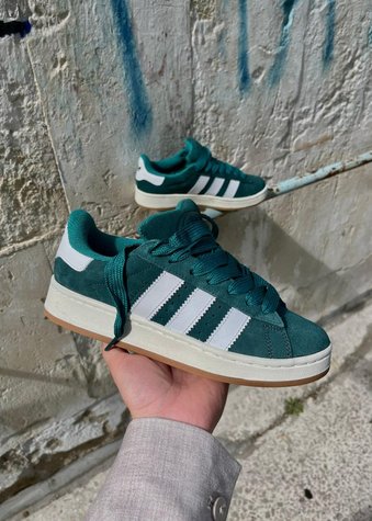 Adidas Campus Dark Green White 2658-36 фото