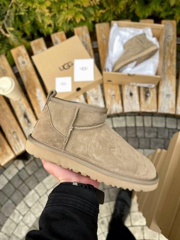 Ugg Ultra Mini Khaki 8770-36 фото