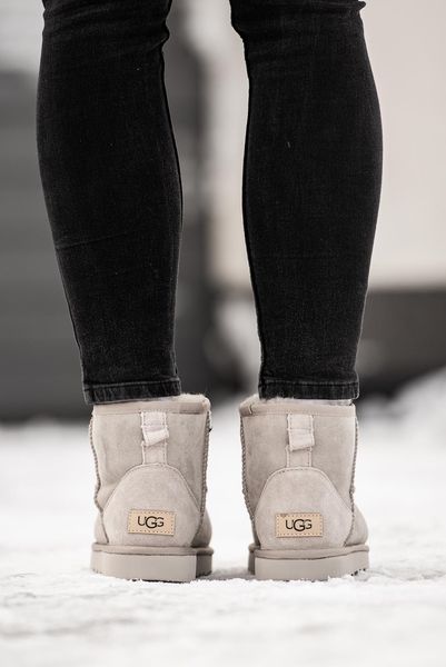 UGG Classic Mini Light Grey Premium 10284-36 фото