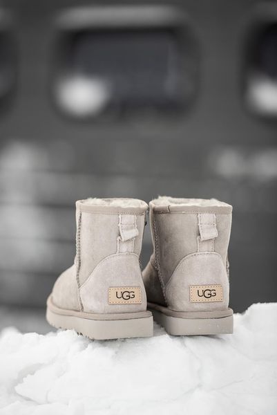 UGG Classic Mini Light Grey Premium 10284-36 фото