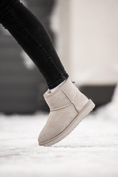 UGG Classic Mini Light Grey Premium 10284-36 фото