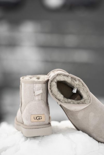 UGG Classic Mini Light Grey Premium 10284-36 фото