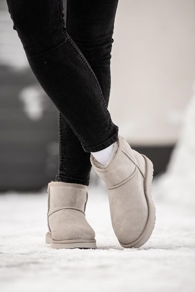 UGG Classic Mini Light Grey Premium 10284-36 фото