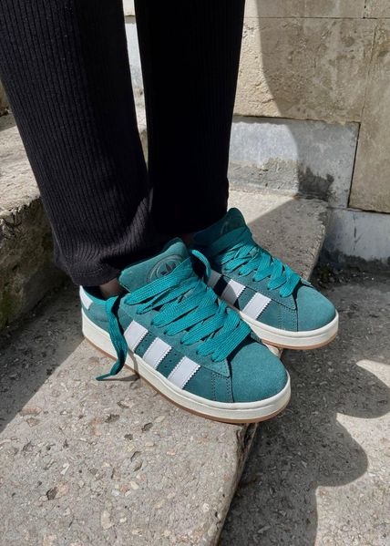 Adidas Campus Dark Green White 2658-36 фото