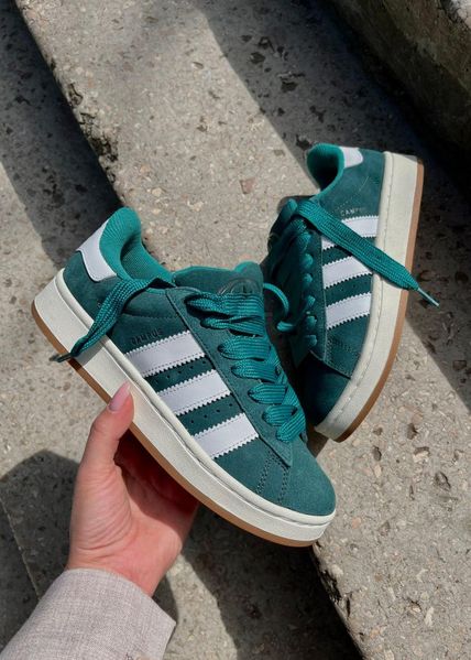 Adidas Campus Dark Green White 2658-36 фото