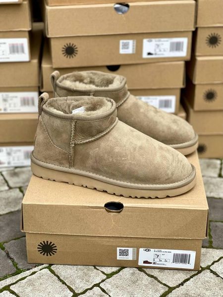 Ugg Ultra Mini Khaki 8770-36 фото