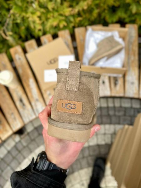 Ugg Ultra Mini Khaki 8770-36 фото