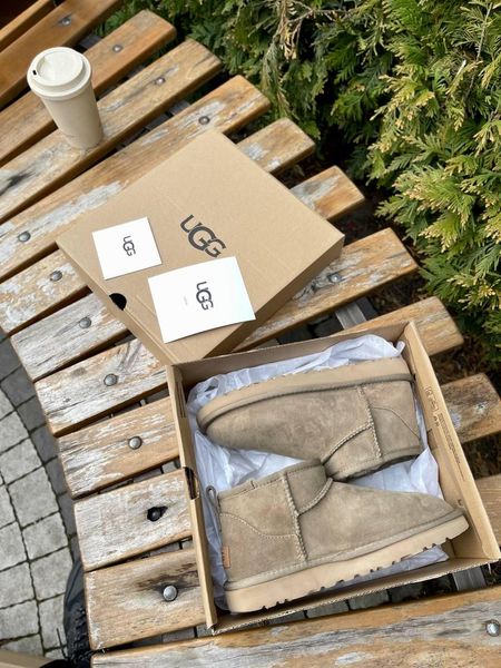 Ugg Ultra Mini Khaki 8770-36 фото