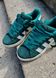 Adidas Campus Dark Green White 2658-36 фото 7