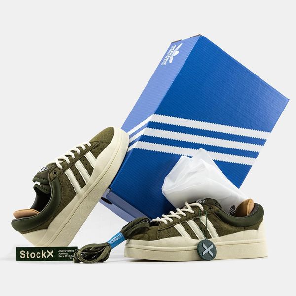 Adidas Campus x Bad Banny Khaki 11108-36 фото