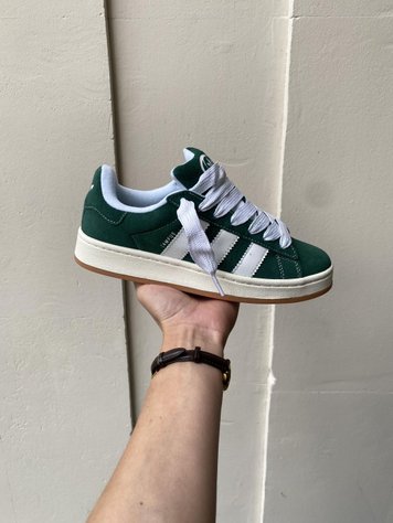 Adidas Campus 00s Dark Green Cloud White 9410-36 фото