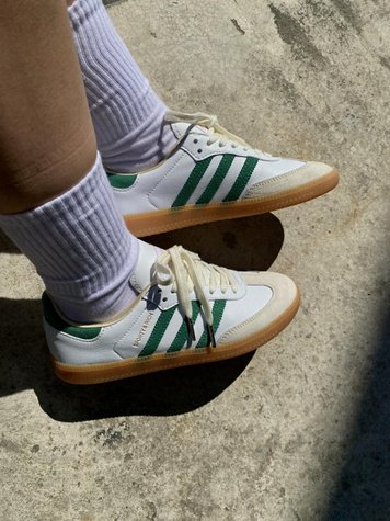 Adidas Samba OG Sporty & Rich White Green 9574-36 фото