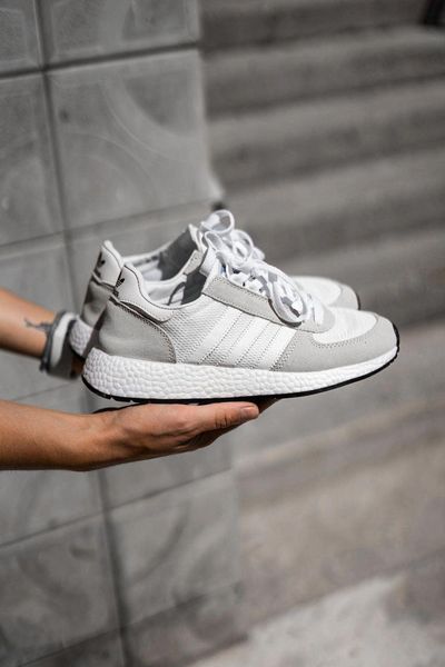 Adidas Marathon Tech Grey White 2 2609-36 фото