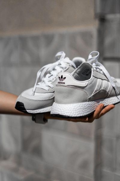 Adidas Marathon Tech Grey White 2 2609-36 фото