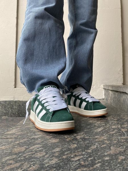 Adidas Campus 00s Dark Green Cloud White 9410-36 фото