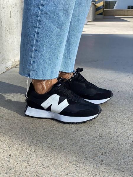 New Balance 327 Black White v3 375-36 фото