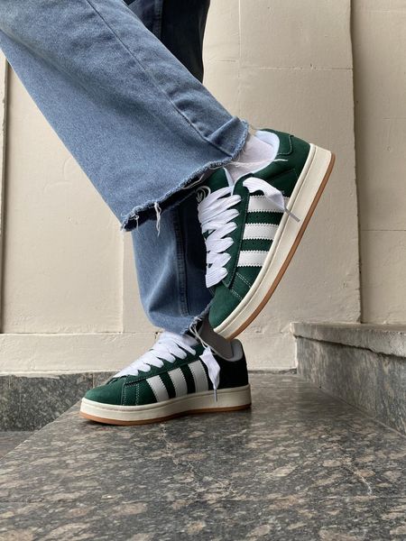 Adidas Campus 00s Dark Green Cloud White 9410-36 фото