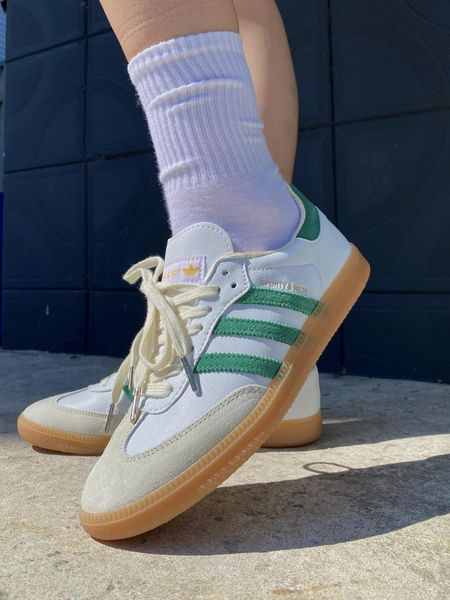 Adidas Samba OG Sporty & Rich White Green 9574-36 фото