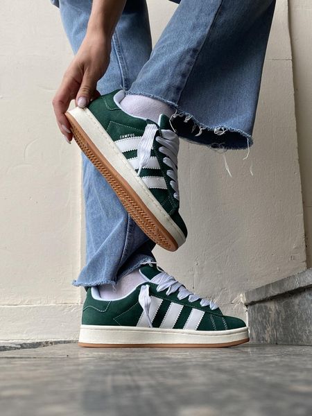 Adidas Campus 00s Dark Green Cloud White 9410-36 фото