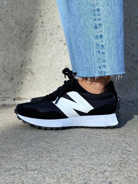 New Balance 327 Black White v3 375-36 фото