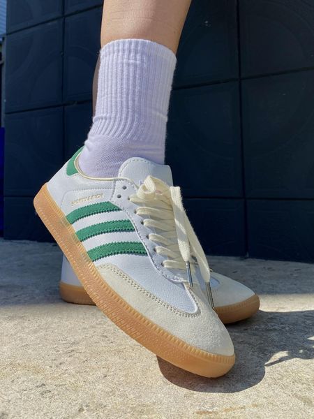 Adidas Samba OG Sporty & Rich White Green 9574-36 фото