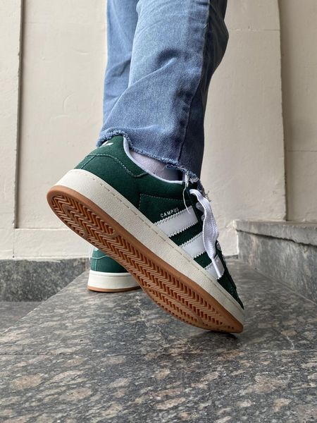 Adidas Campus 00s Dark Green Cloud White 9410-36 фото