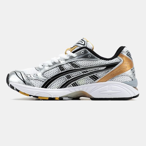 Asics Gel-Kayano 14 White Silver Black Orange 11410-40 фото