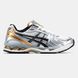 Asics Gel-Kayano 14 White Silver Black Orange 11410-40 фото 5