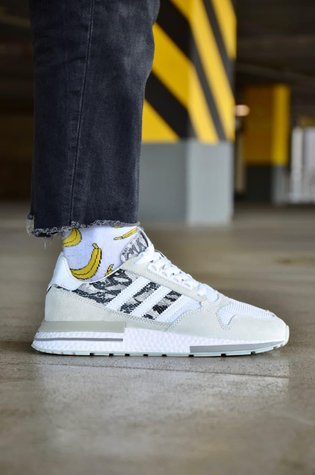 Adidas ZX 500 White Camo 3247-41 фото