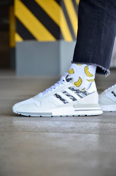 Adidas ZX 500 White Camo 3247-41 фото