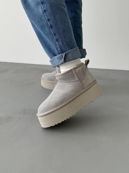 Ugg Classic Ultra Mini Platform XL Grey 11791-36 фото