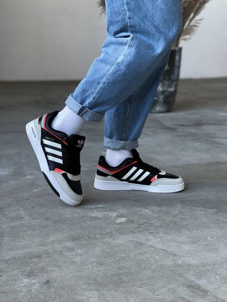 Adidas Drop Step Low Black White 2362-36 фото