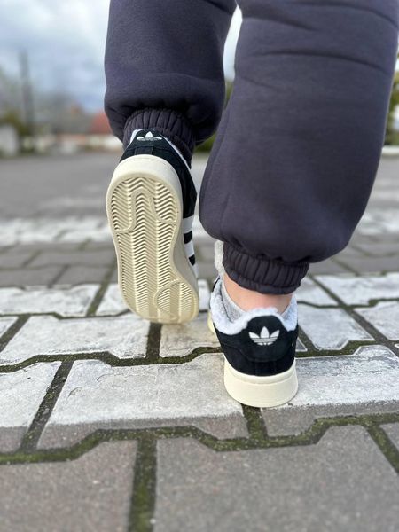 Adidas Campus 00s Black Beige Fur 10004-36 фото