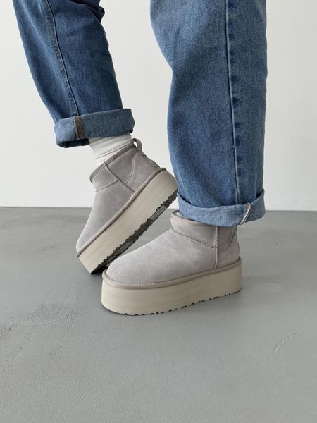 Ugg Classic Ultra Mini Platform XL Grey 11791-36 фото