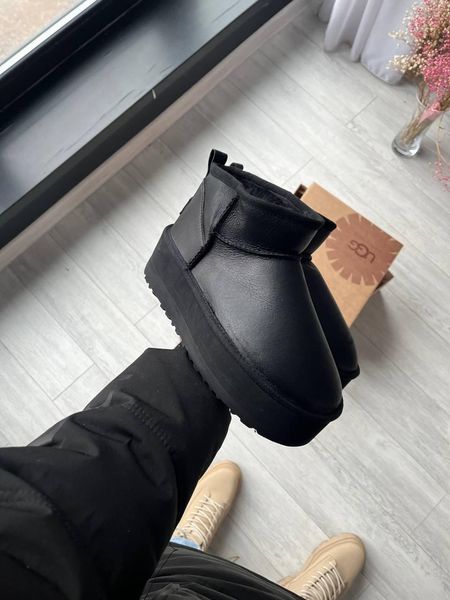 UGG Ultra Mini Platform Black v2 5606-36 фото