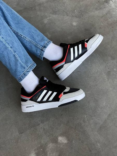 Adidas Drop Step Low Black White 2362-36 фото