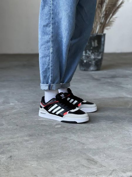 Adidas Drop Step Low Black White 2362-36 фото