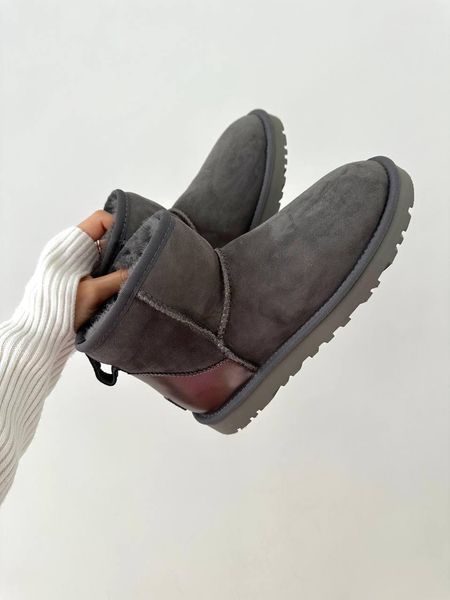 Ugg Classic Mini Graphite Grey LACQUER 9941-36 фото