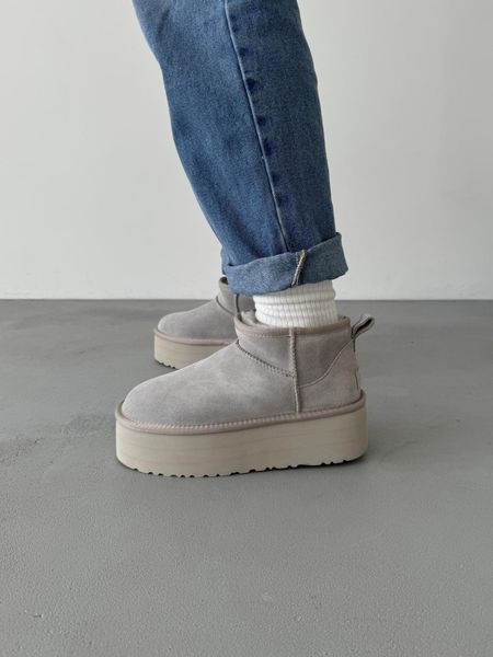 Ugg Classic Ultra Mini Platform XL Grey 11791-36 фото