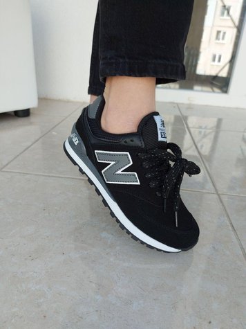 New Balance 574 Black Grey v2 6172-36 фото