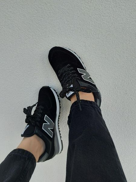 New Balance 574 Black Grey v2 6172-36 фото