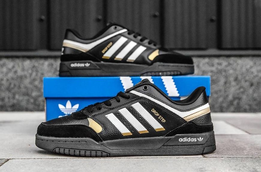 Adidas Adidas Drop Step Low Black Gold 7878-42 фото