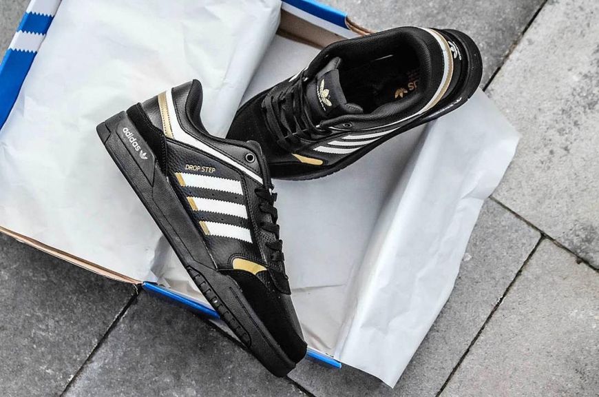 Adidas Adidas Drop Step Low Black Gold 7878-42 фото