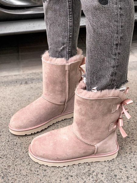 UGG Bailey Bow 2 Boot Pink Crystal 5327-36 фото