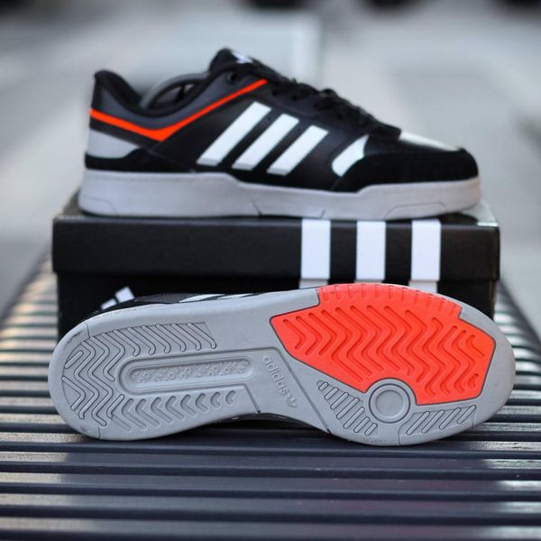 Adidas Drop Step Black White Orange 8980-36 фото